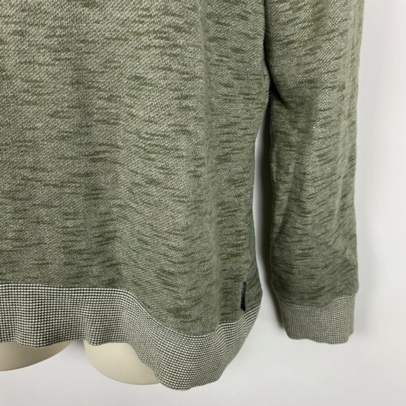 Columbia womens Medium heathered green cowl neck pullover sweatshirt - Picture 3 of 5